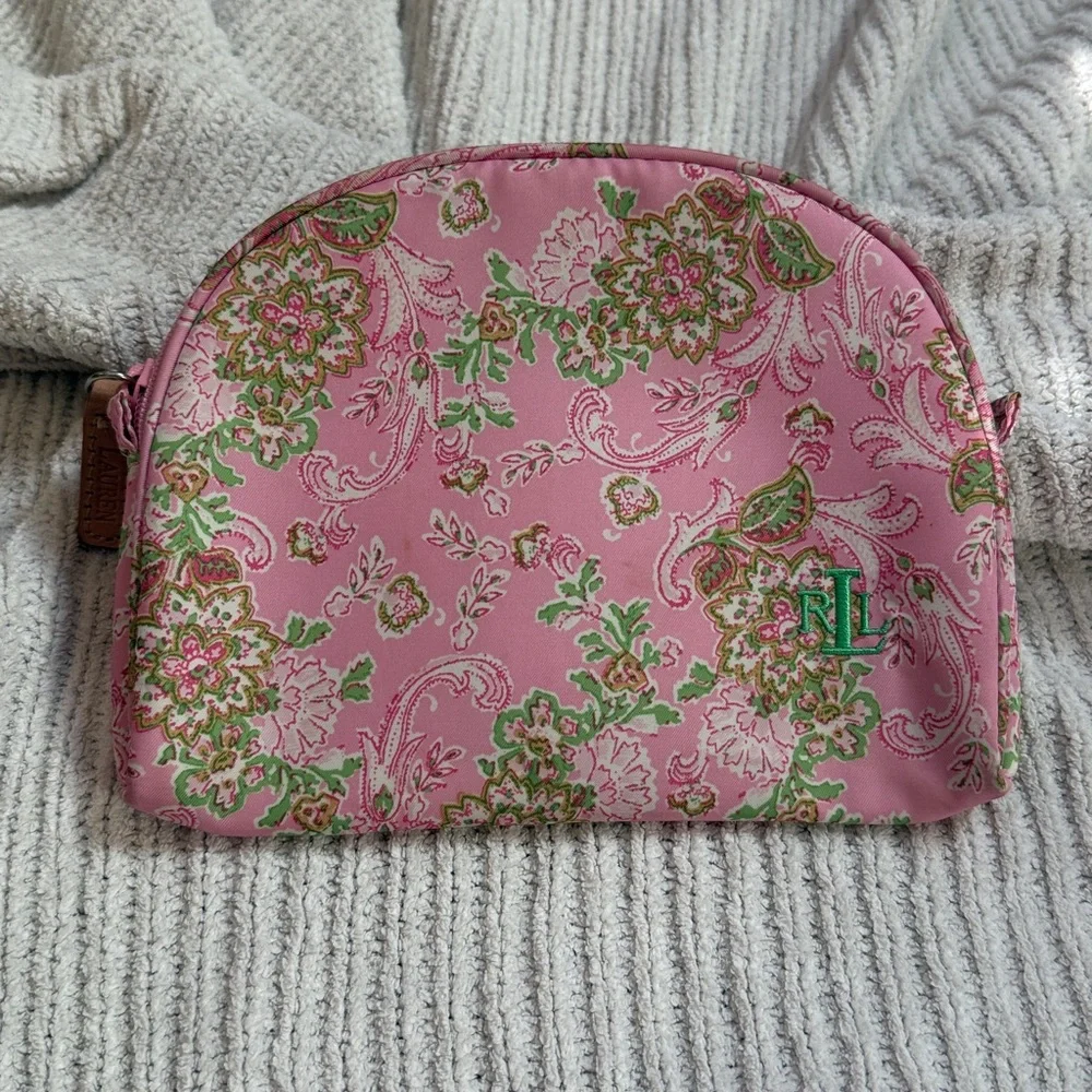 Lauren Ralph Lauren Floral Cosmetic Bag - Picture 14 of 14
